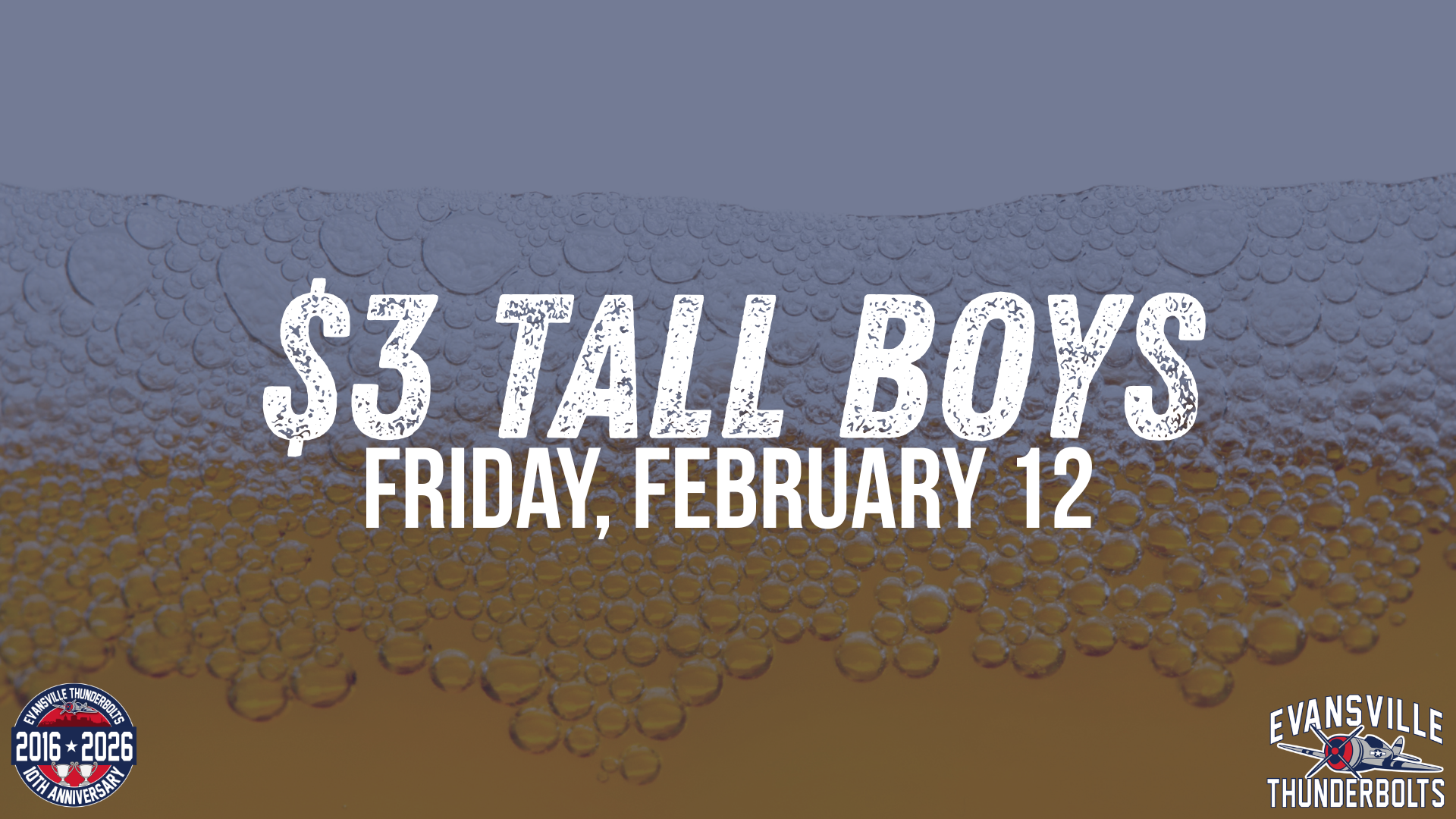 $3 Tall Boys