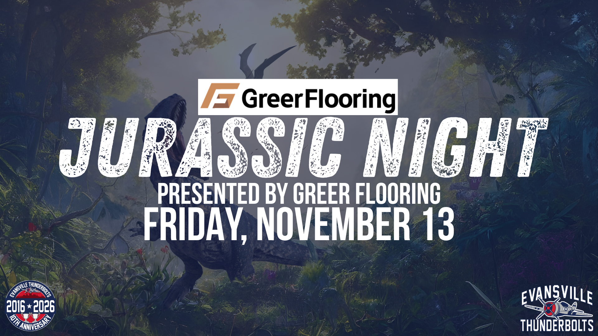Jurassic Night Presented by Greer Flooring